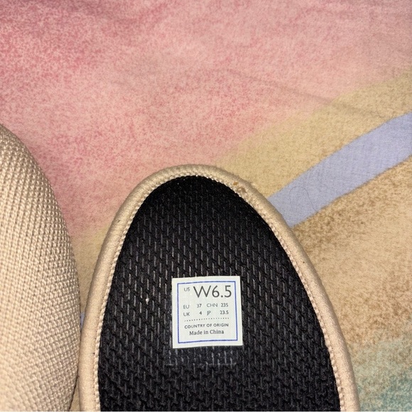 Rothy's The Flat Ecru Knit Fabric Slip On Everyday Ballet Flats Women’s US 6.5 - Picture 10 of 10